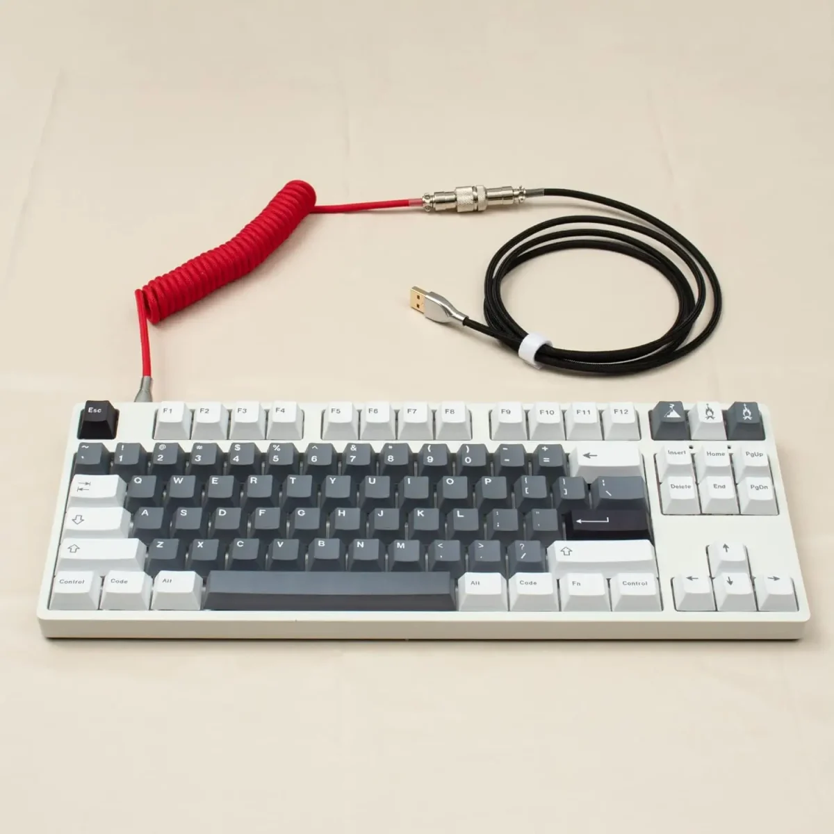 Premium Red Coiled Cable for your Mechanical Keyboards in BD
