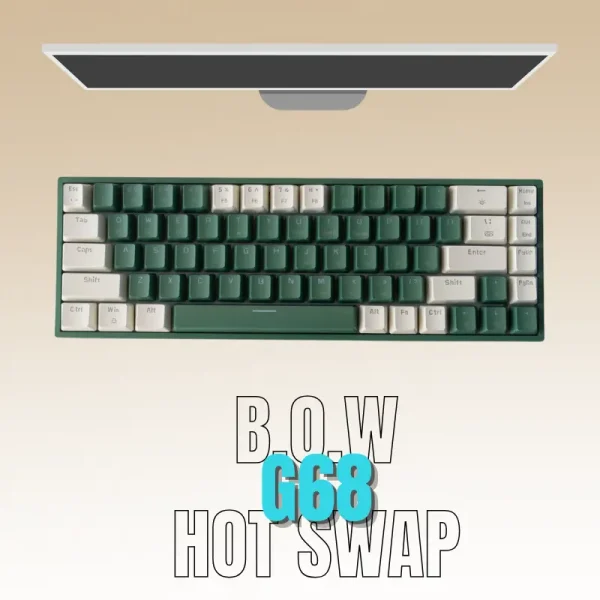 BOW G68 Hot Swappable Mechanical Keyboard