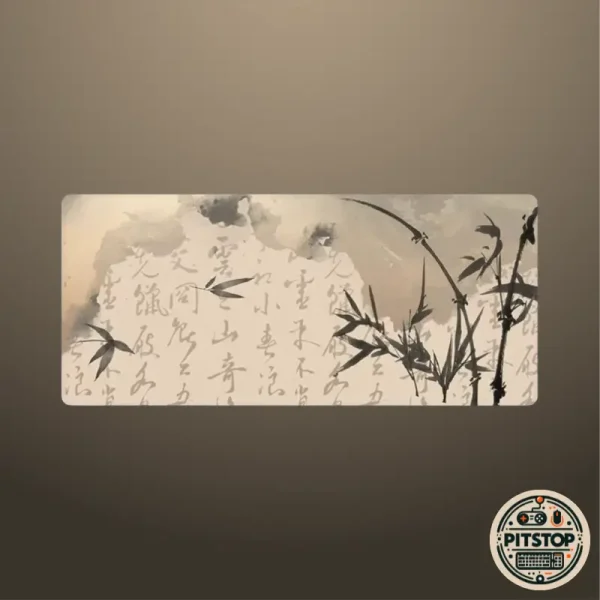 Ink Bamboo Calligraphy Mousepad - Best mousepad in BD