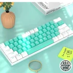 XH 61 Hot Swappable Mechanical Keyboard Tiffany Blue