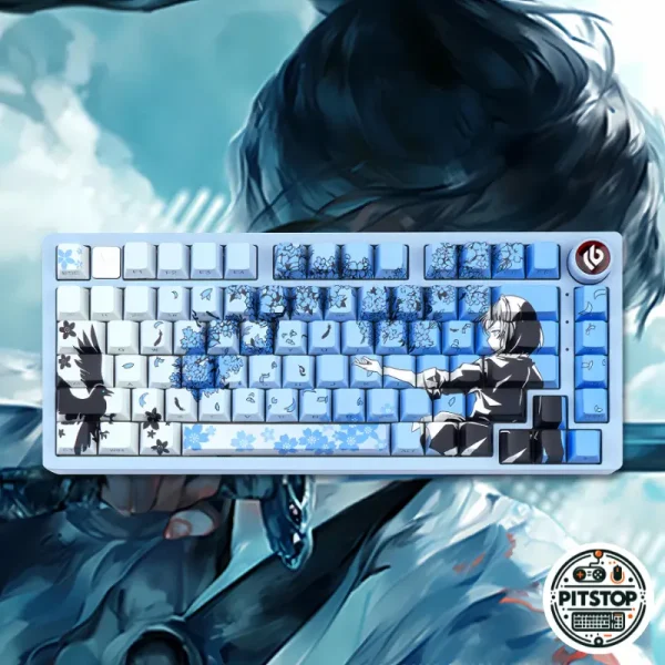 Machima Frost Bloom Anime Keycaps