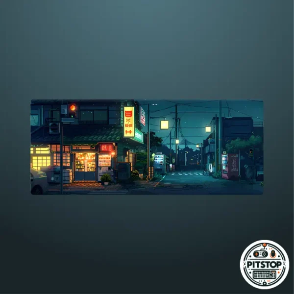 8-Bit Retro Nights Mousepad