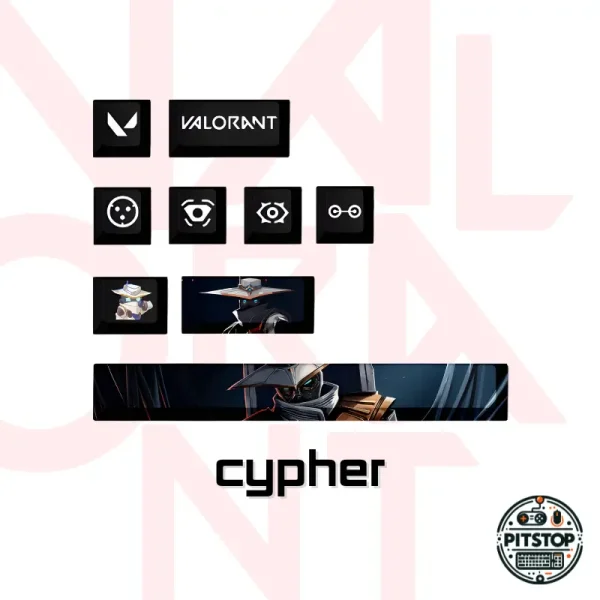 VALORANT AGENT ABILITY Keycaps