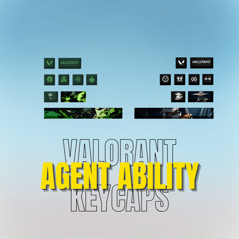 VALORANT AGENT ABILITY Keycaps VALORANT AGENT ABILITY Keycaps