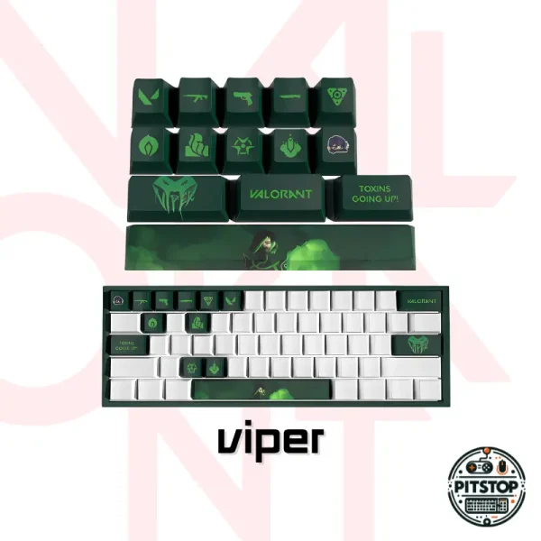 VALORANT AGENT ARMORY Keycaps