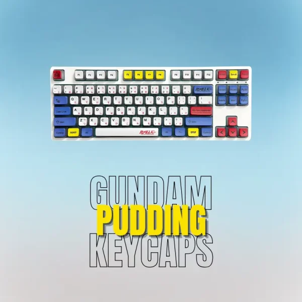 Gundam Pudding Keycaps