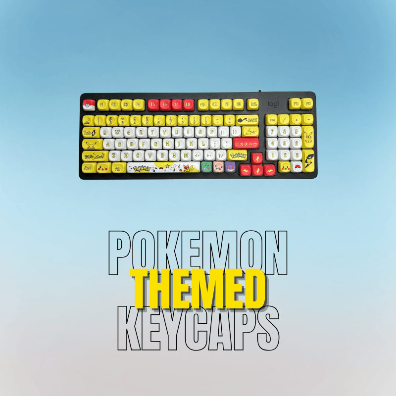Pokemon Themed Keycaps Pokemon Themed Keycaps