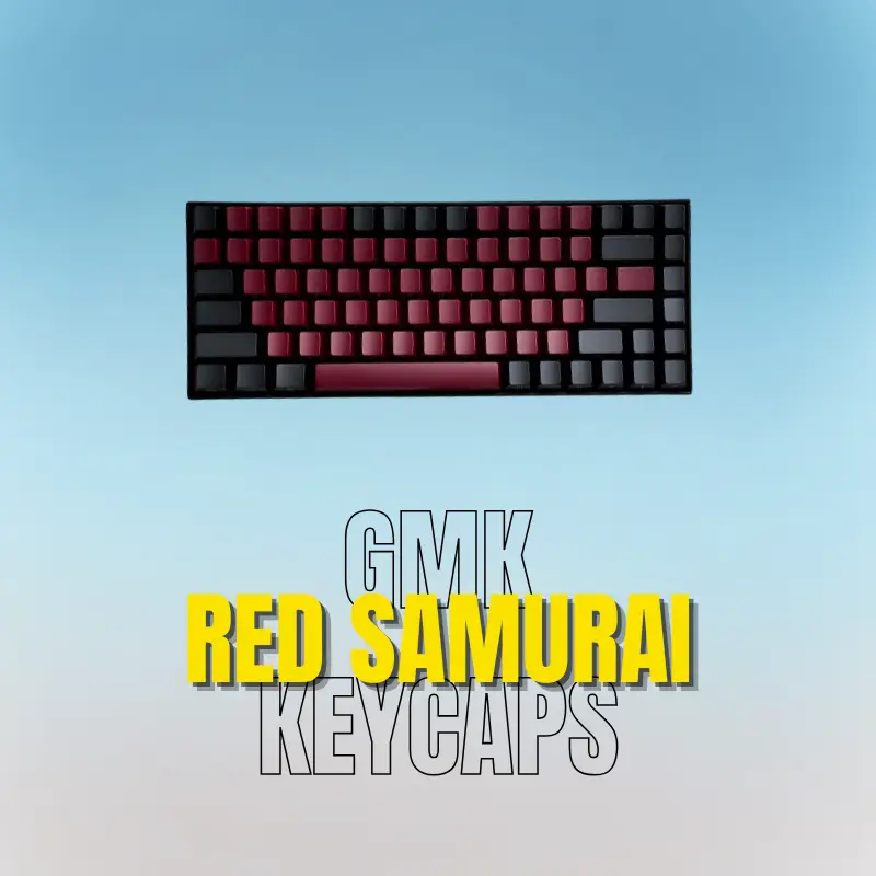 GMK RED SAMURAI GMK RED SAMURAI