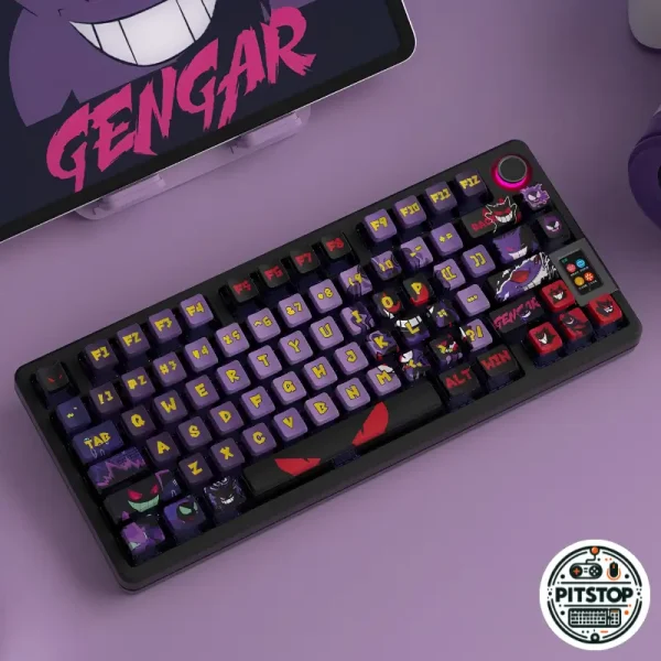 Pokémon Gengar Keycaps