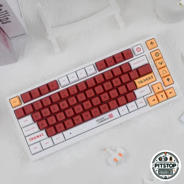 _Asuka Langley - Evangelion EVA 02 Keycaps