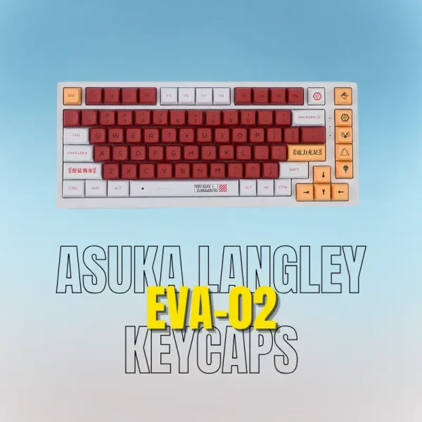 _Asuka Langley - Evangelion EVA 02 Keycaps