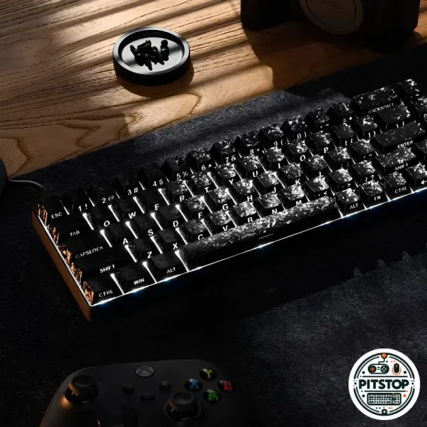 Carbon Fiber Keycaps