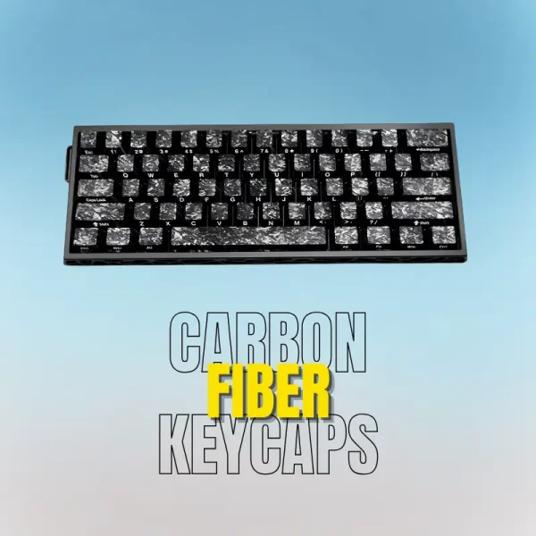 Carbon Fiber Keycaps